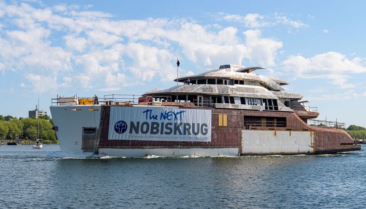 German Superyacht Builder Nobiskrug Unveils A First Look Of Their Latest 62 Meter Supperyacht Project 794 Nobiskrug Superyachts