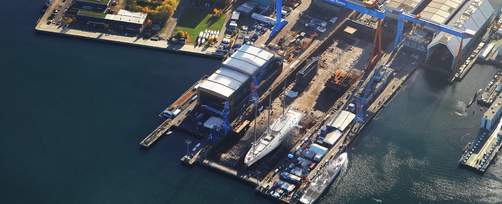 Shipyard in Kiel-Gaarden